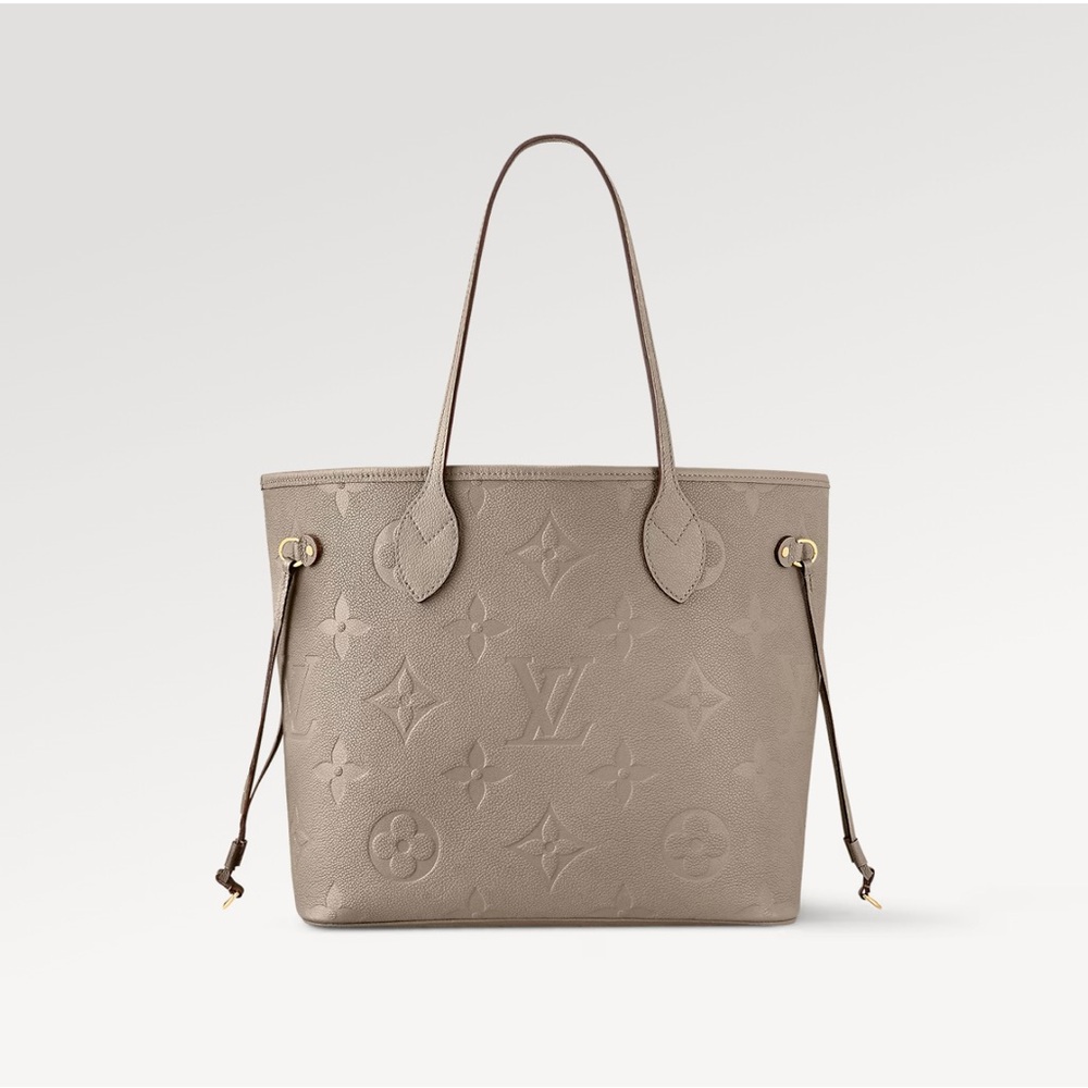 Louis Vuitton Tan Mahina Tote Bag Authentic